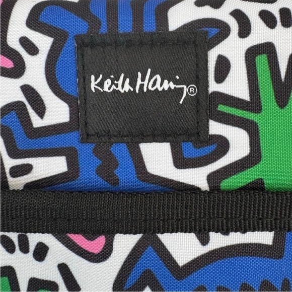 Keith Haring Colorful Art-Inspired Lunch Bag -New - Picture 3 of 4
